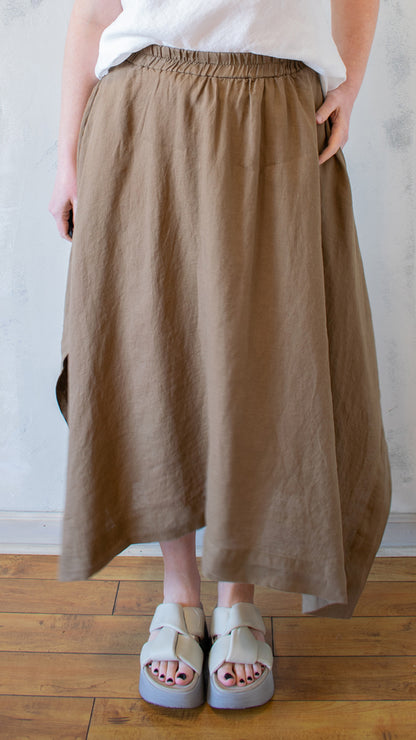 Side Slit Skirt (Multiple Colors)