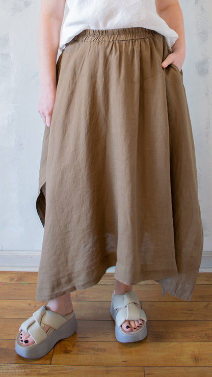 Side Slit Skirt (Multiple Colors)