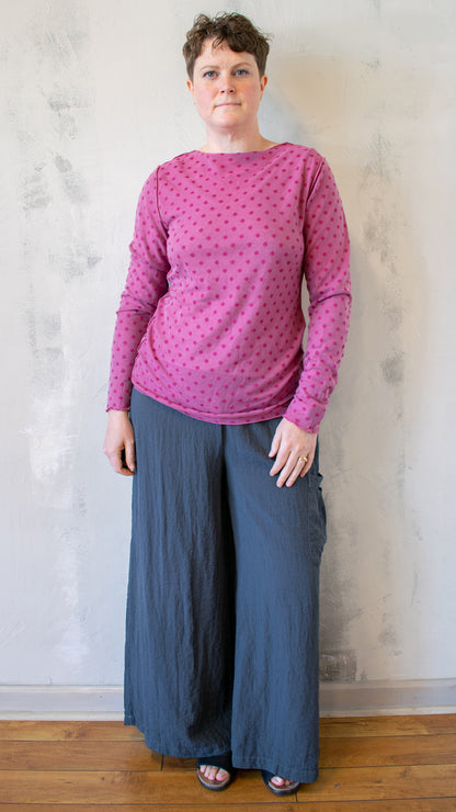 Edge Tee in Mesh Dot (multiple colors)