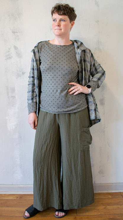 Edge Tee in Mesh Dot (multiple colors)