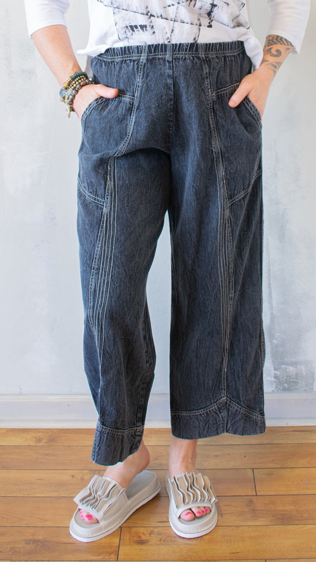 Flip Pant in Mica