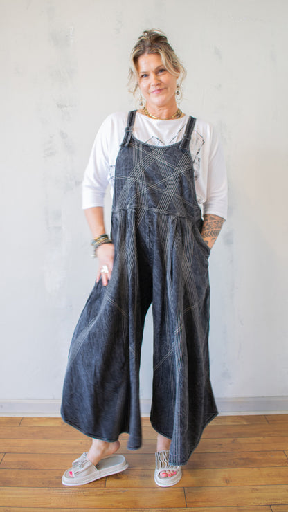 Sister Overalls in Mica