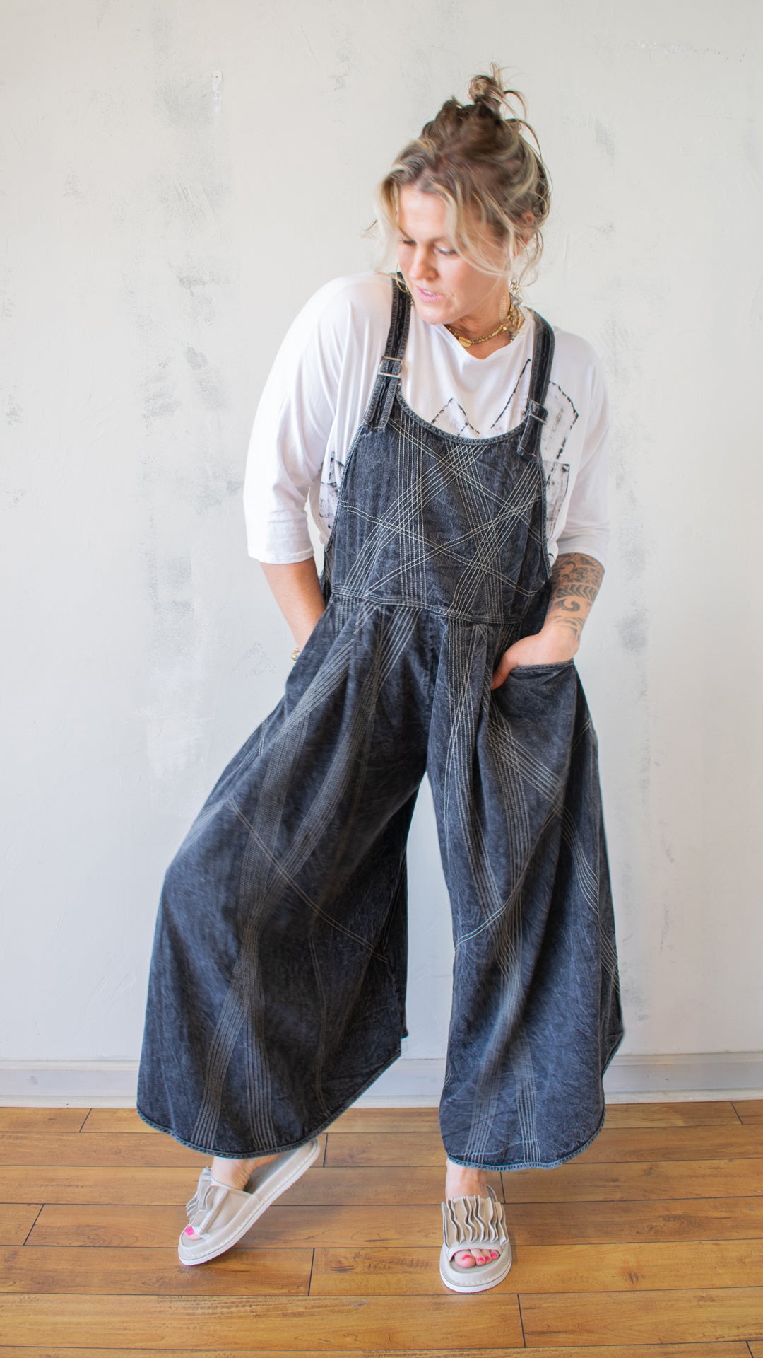 Sister Overalls in Mica