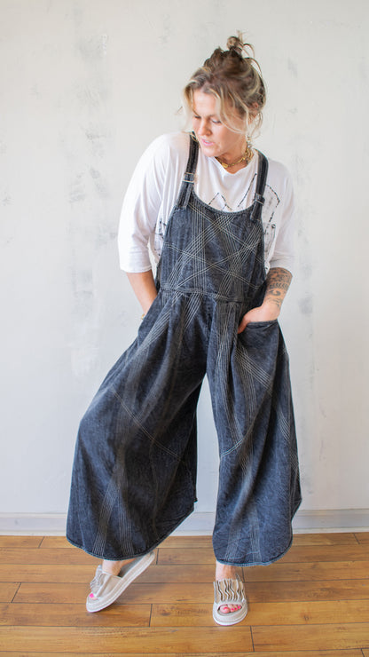 Sister Overalls in Mica