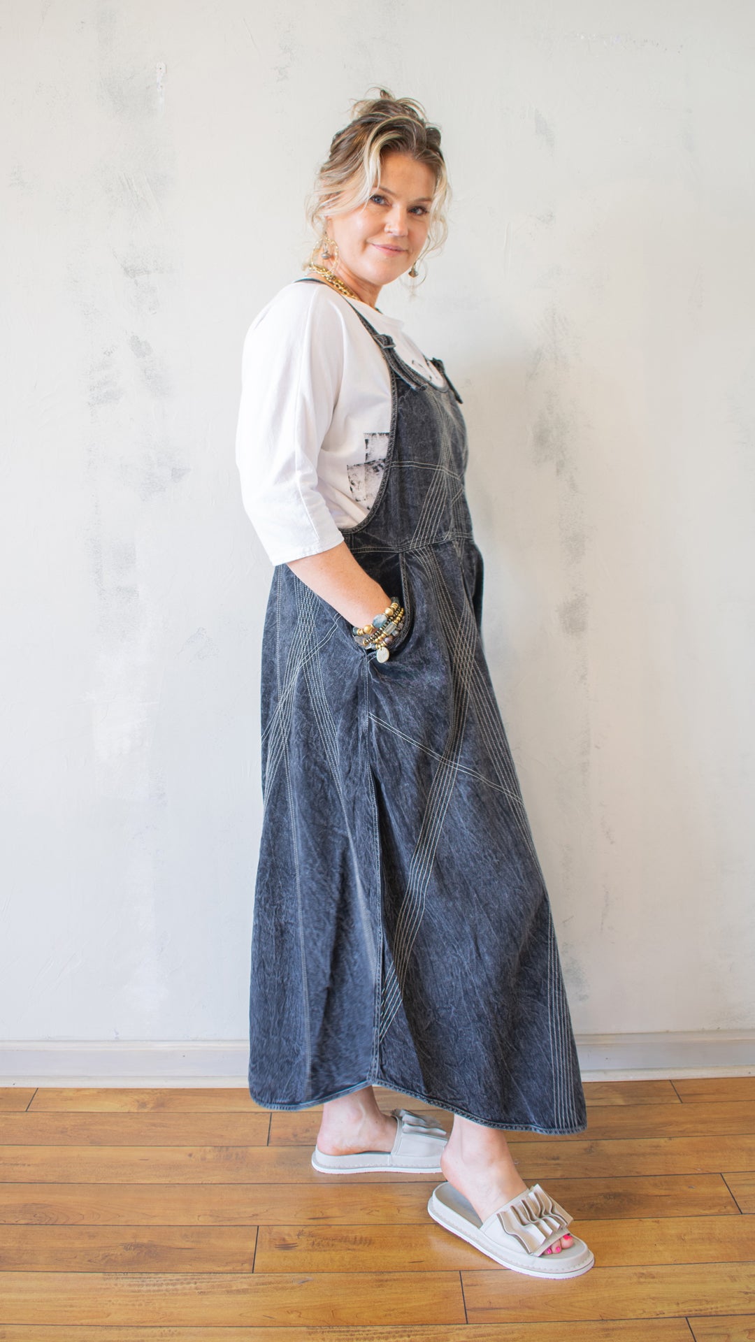 Sister Overalls in Mica