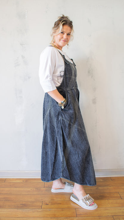 Sister Overalls in Mica