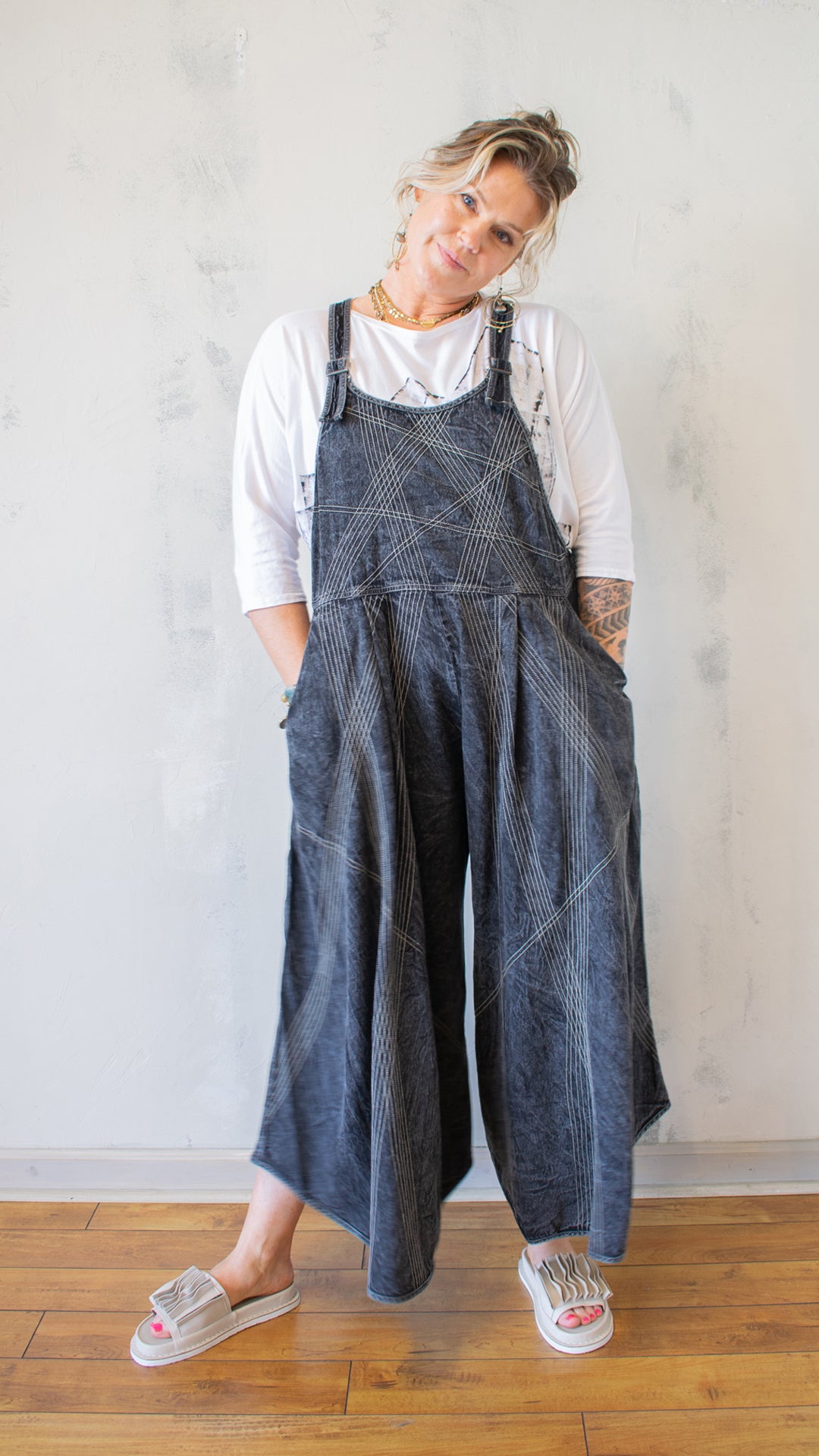 Sister Overalls in Mica