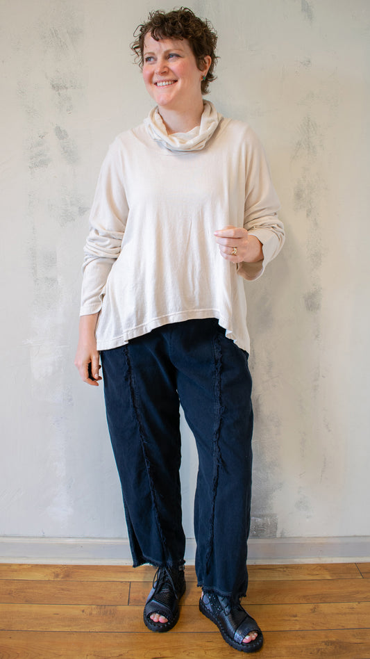 Grotto Sweater in Ashby White