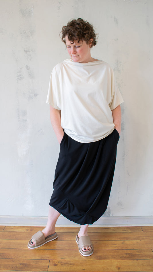 Greco Top in Ashby White