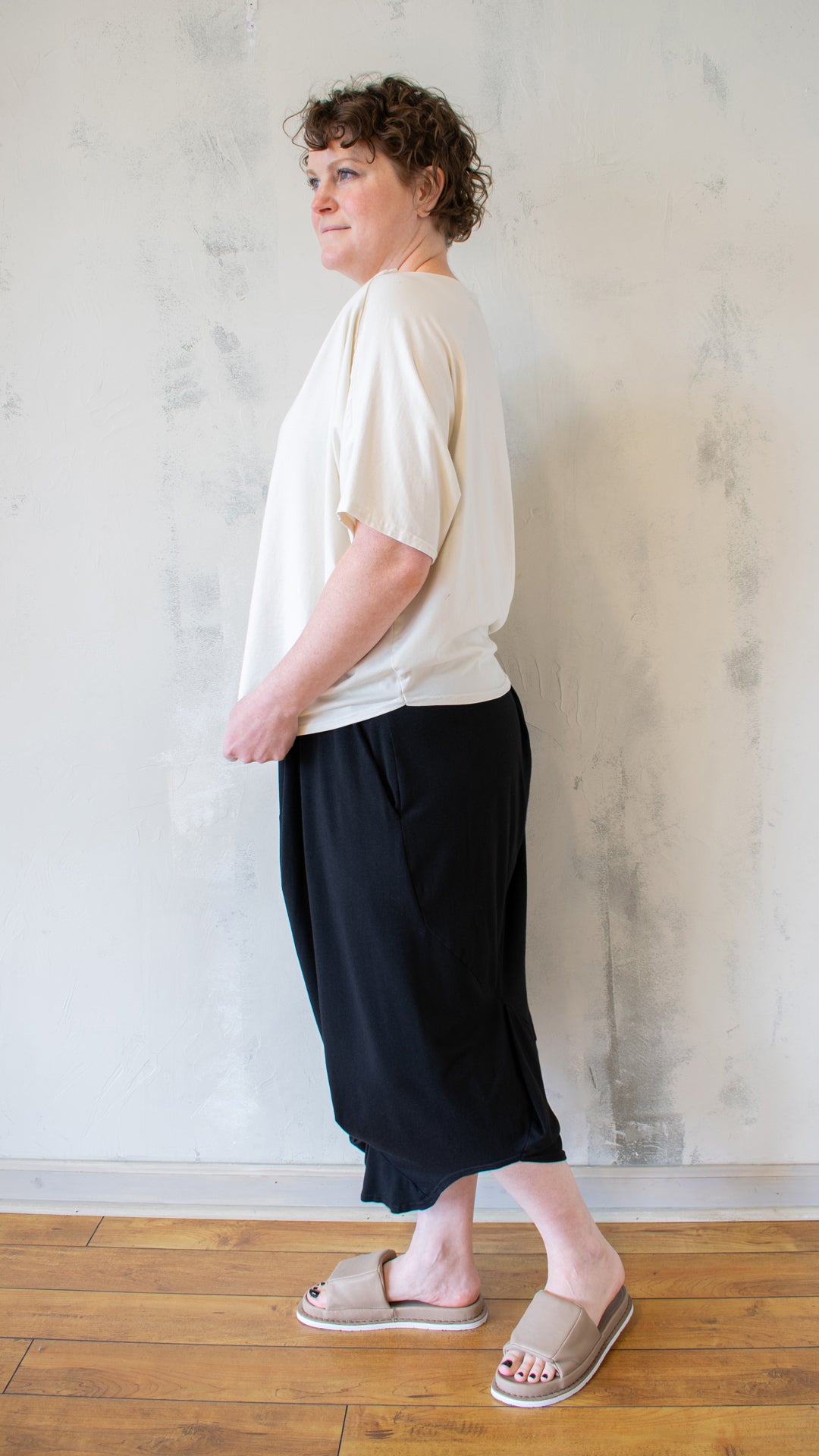 Greco Top in Ashby White
