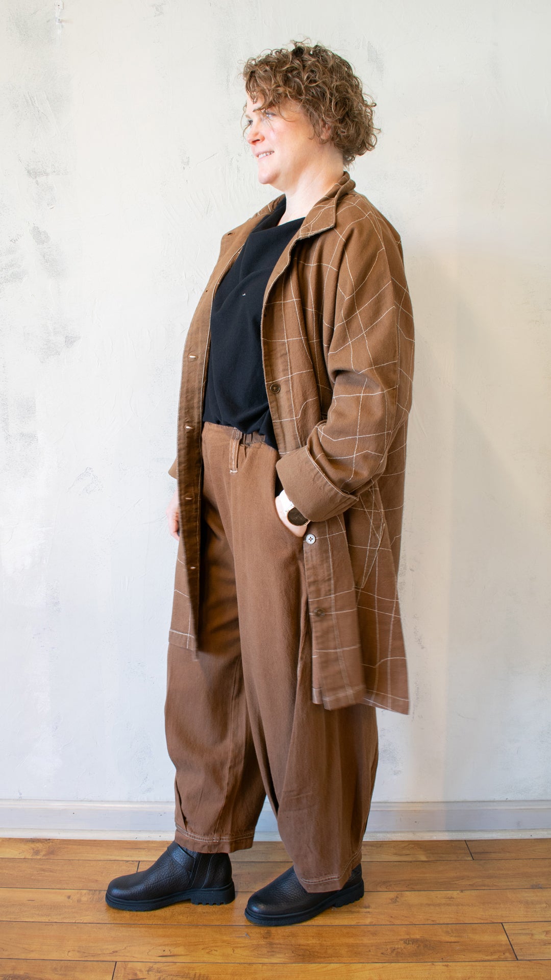 Jargon Jacket in Saddle