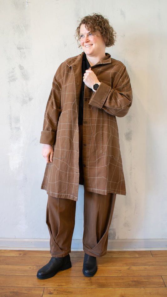 Jargon Jacket in Saddle