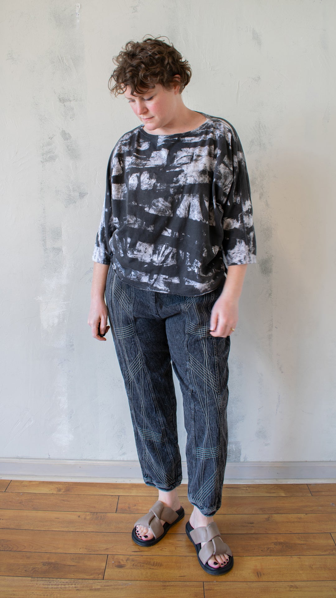 Luna Tee in Graffiti