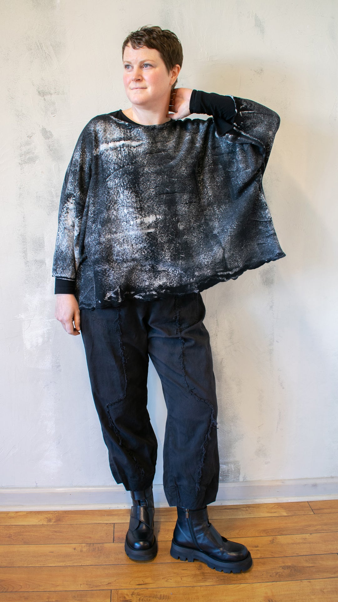 Sing Sweater in Zinc