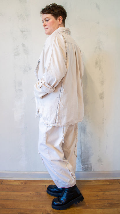 Bix Jacket in Ashby White