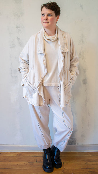 Bix Jacket in Ashby White