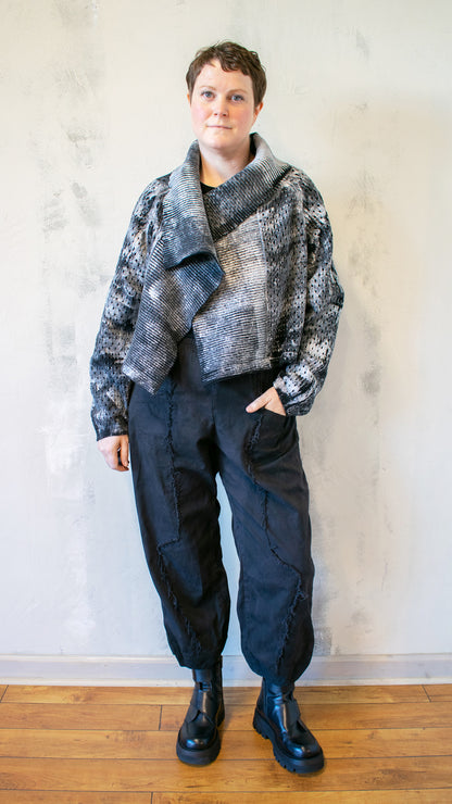 Filigree Cardigan in Zinc