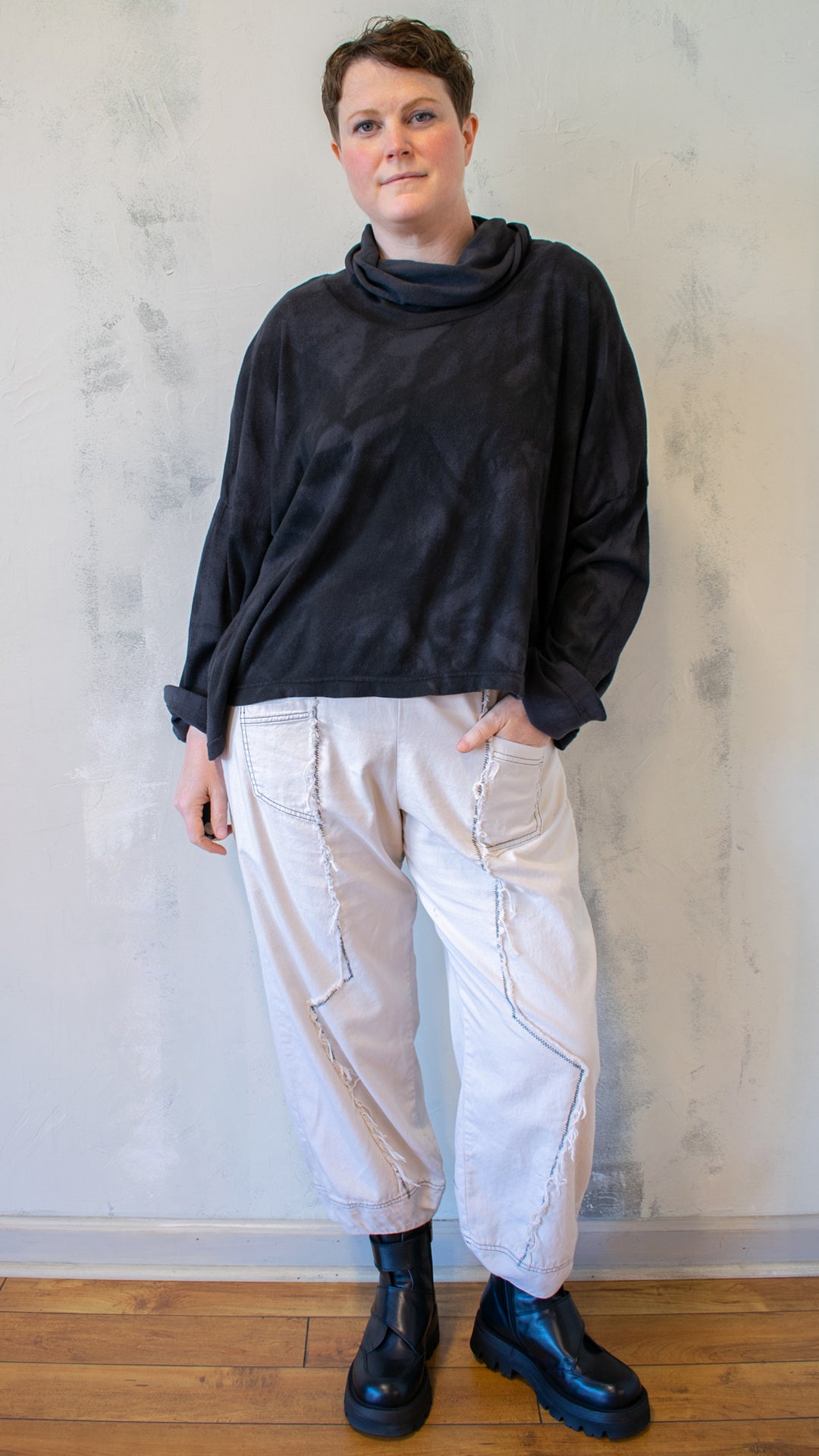 Grotto Sweater in Soot