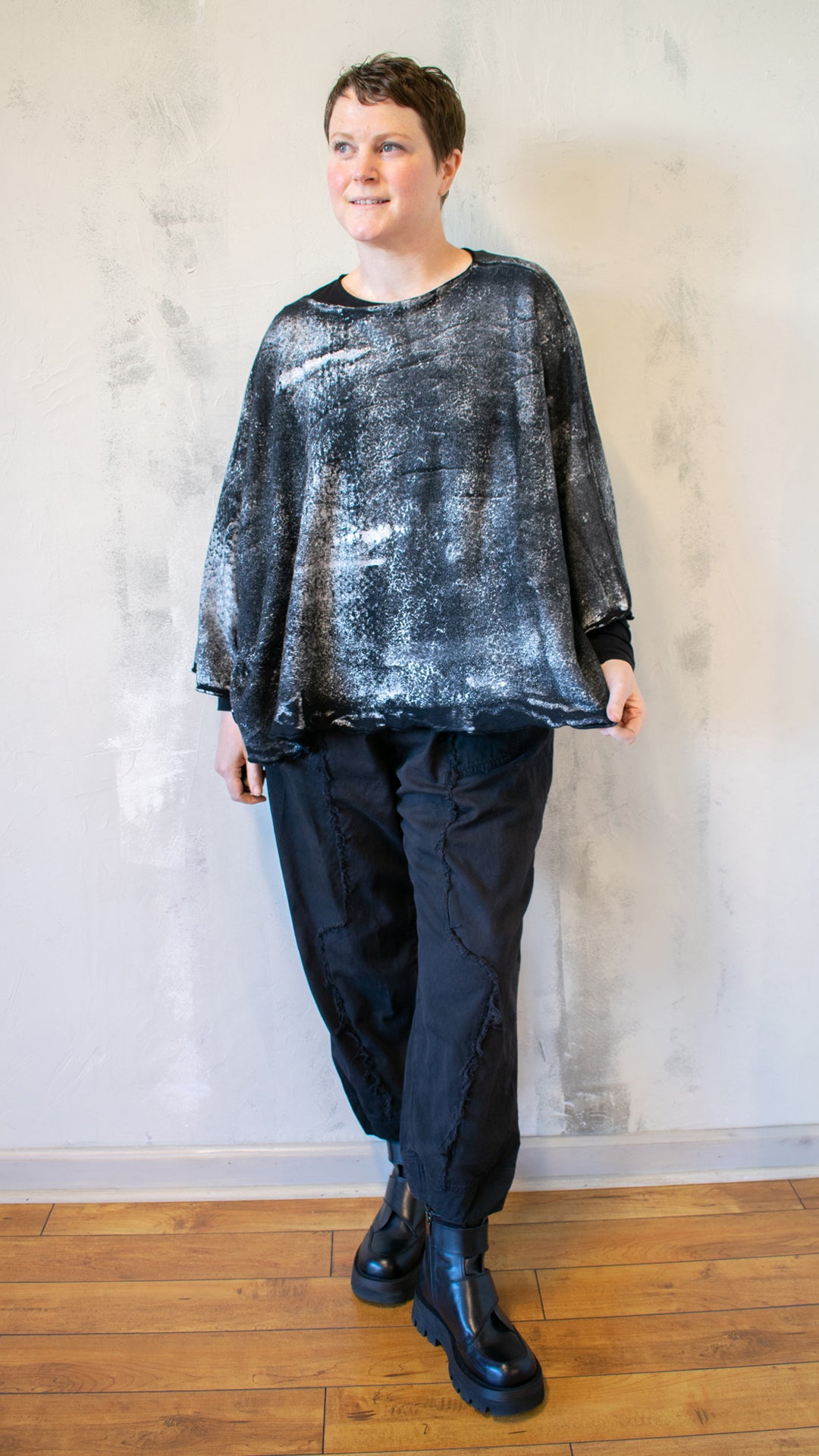 Sing Sweater in Zinc