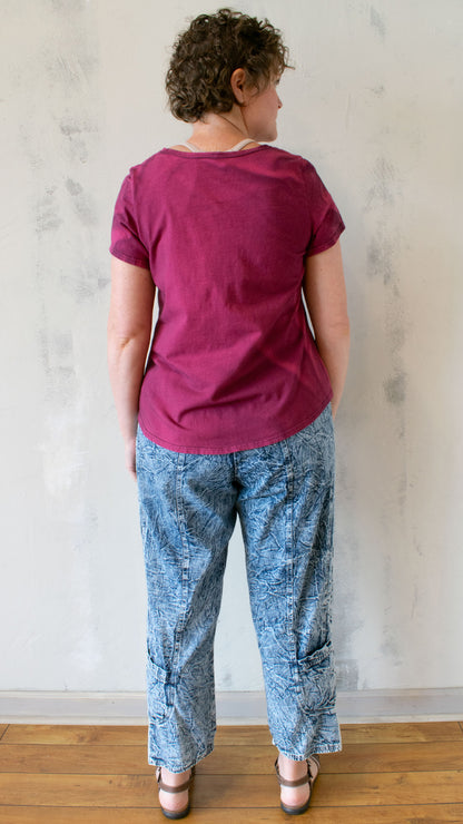 Spring Tee in Hibiscus