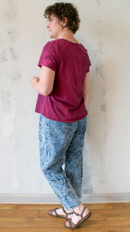 Spring Tee in Hibiscus