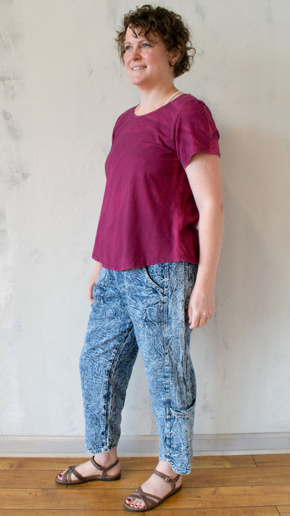 Spring Tee in Hibiscus