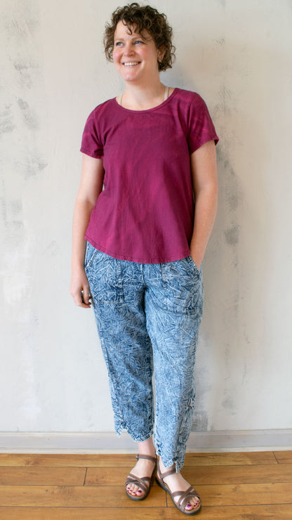 Spring Tee in Hibiscus