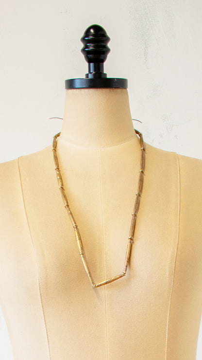 Antique Brass Necklace
