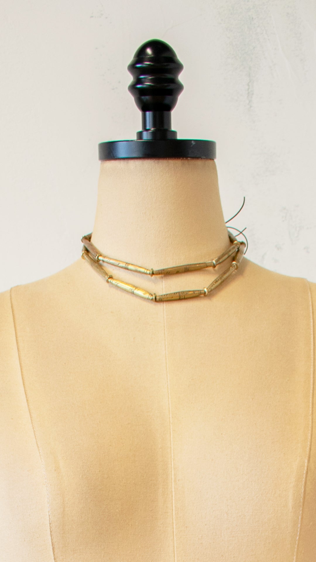 Antique Brass Necklace