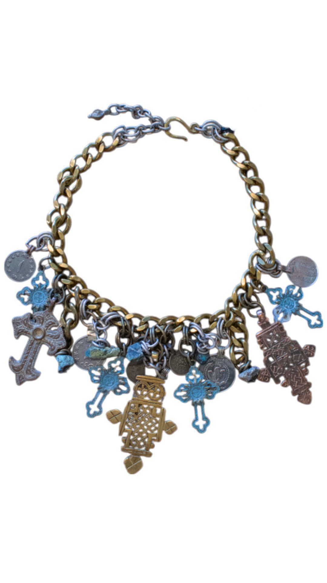 Cross Talisman Choker