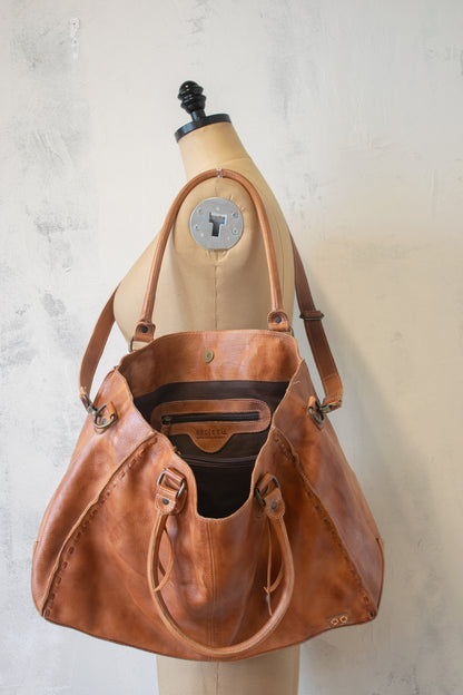 Bed Stu; Rockaway Cognac Cross Body