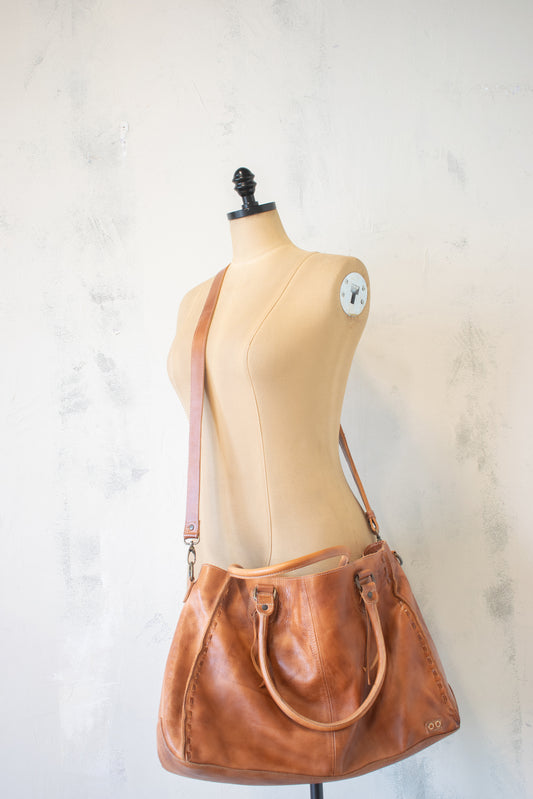 Bed Stu; Rockaway Cognac Cross Body