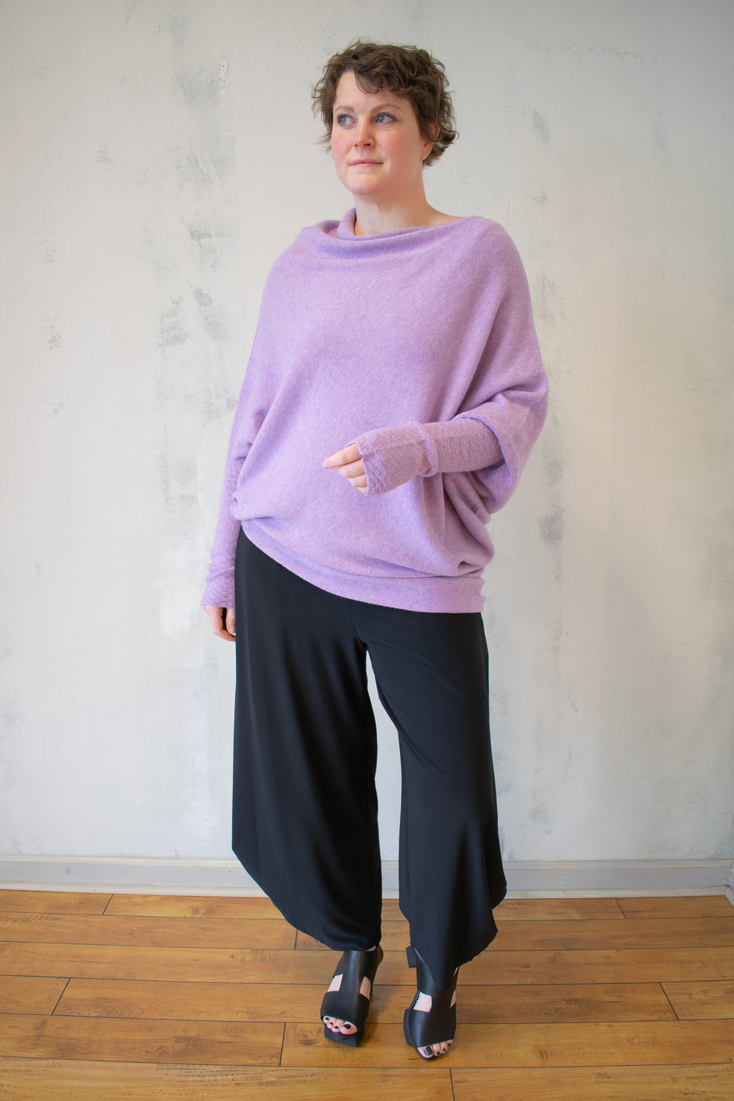 Asymmetric Sweater (Multiple Colors)