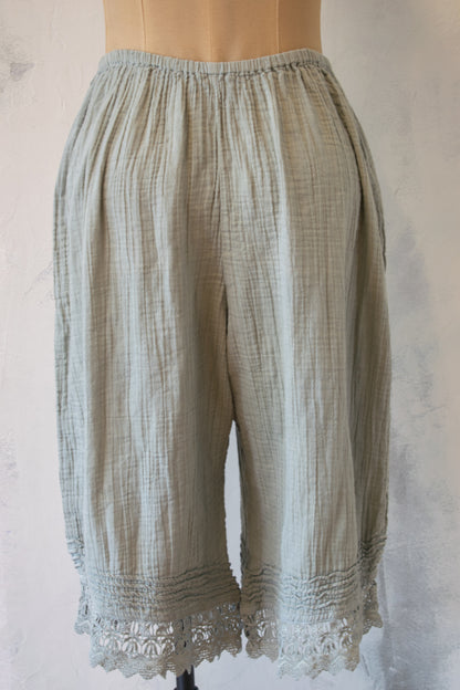 Krista Larson; Avocado Cotton Gauze Bloomers