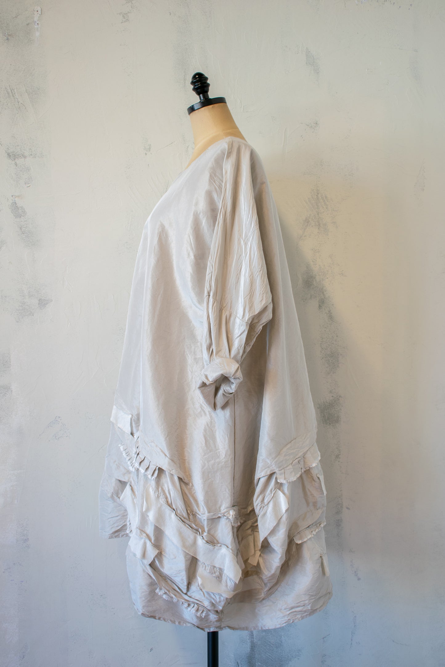 Krista Larson; Silk Wavey Dress
