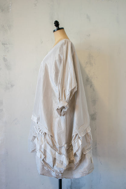 Krista Larson; Silk Wavey Dress