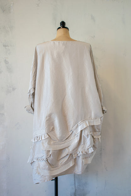 Krista Larson; Silk Wavey Dress