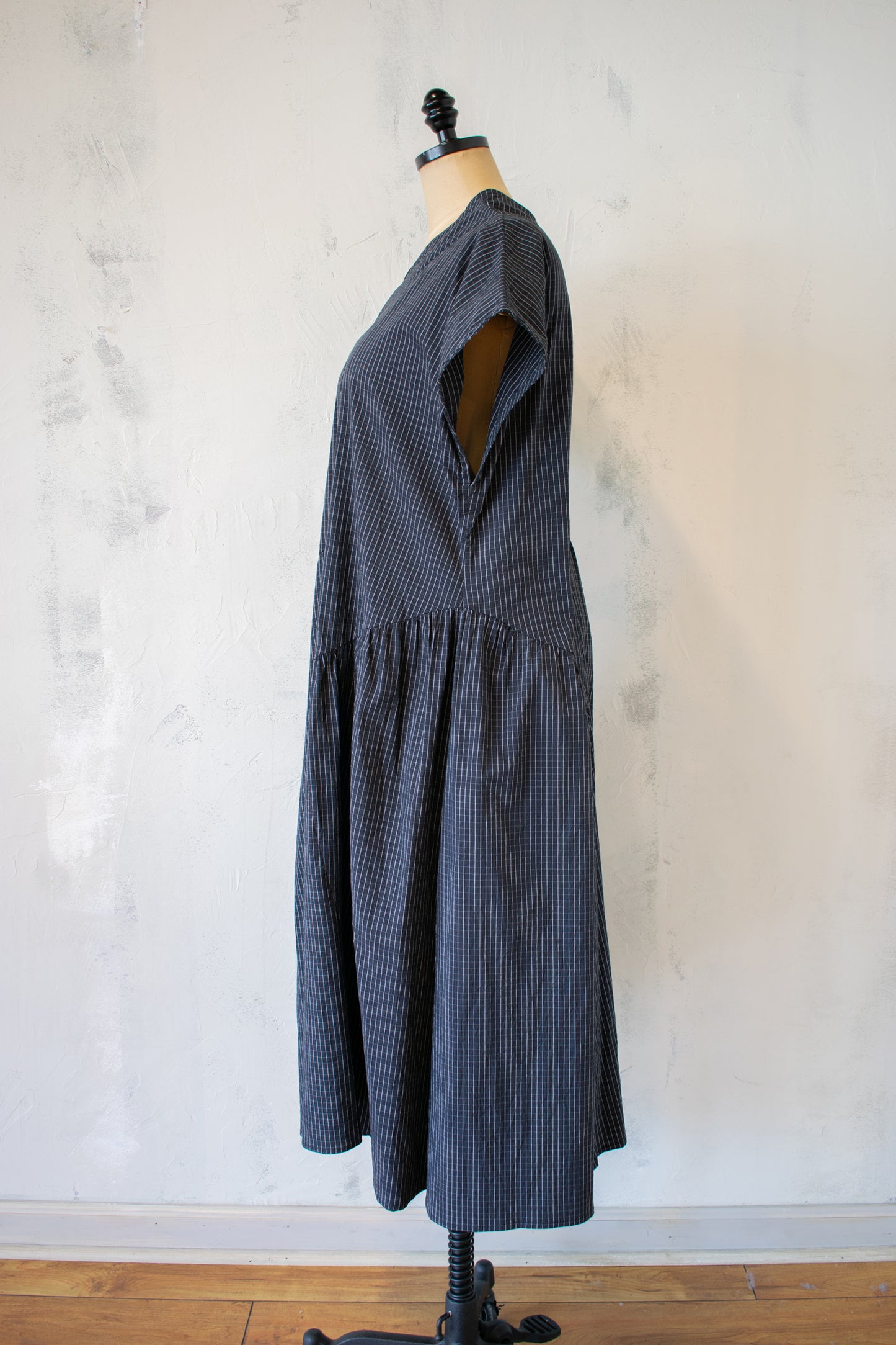 Amma Asymmetrical V-Neck Dress