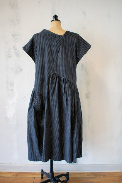 Amma Asymmetrical V-Neck Dress
