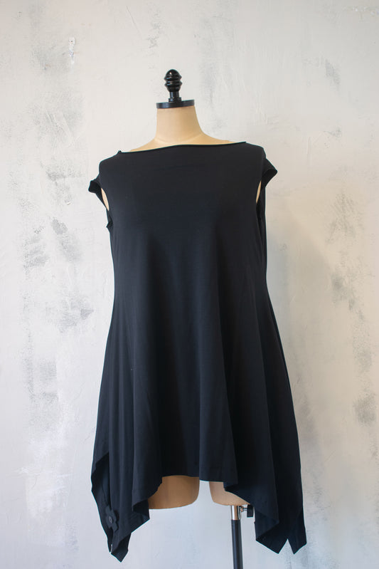 PLU; Black Bat Top