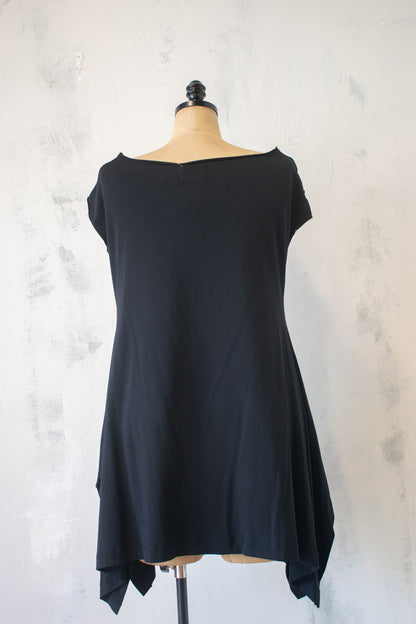 PLU; Black Bat Top