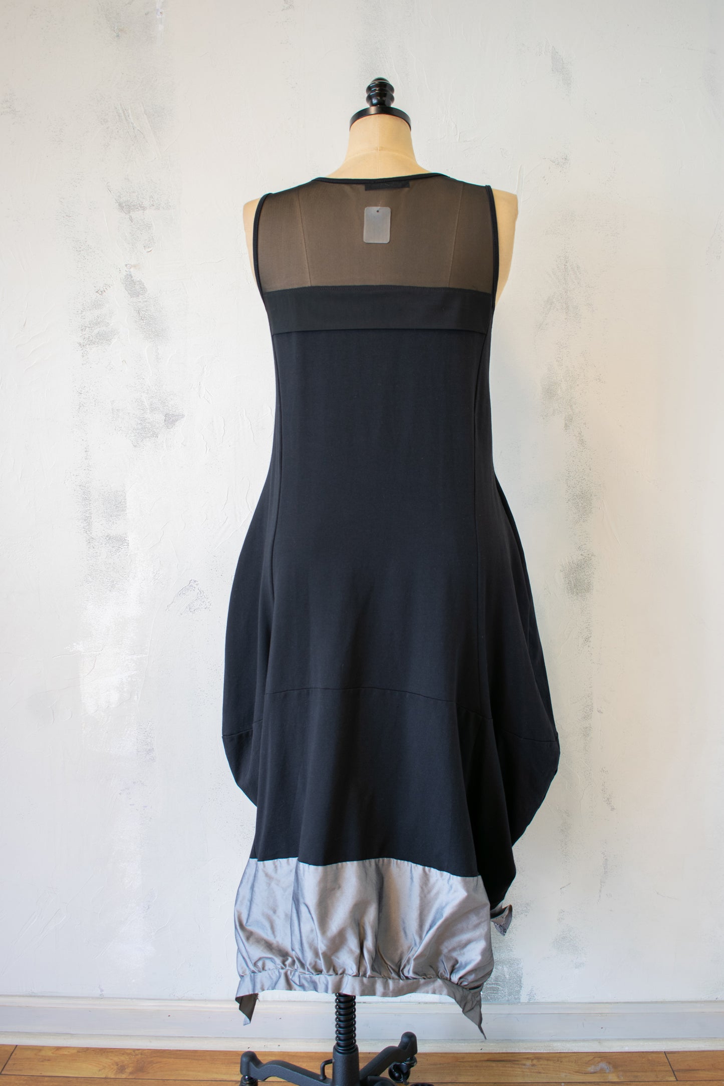 Luukaa Black and Silver Dress