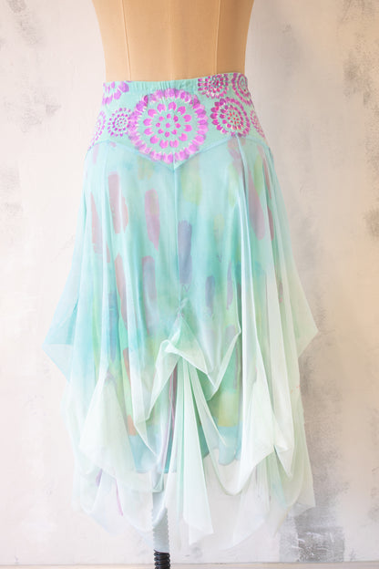 Roots and Wings; Fairy Dance Skirt in Periwinkle
