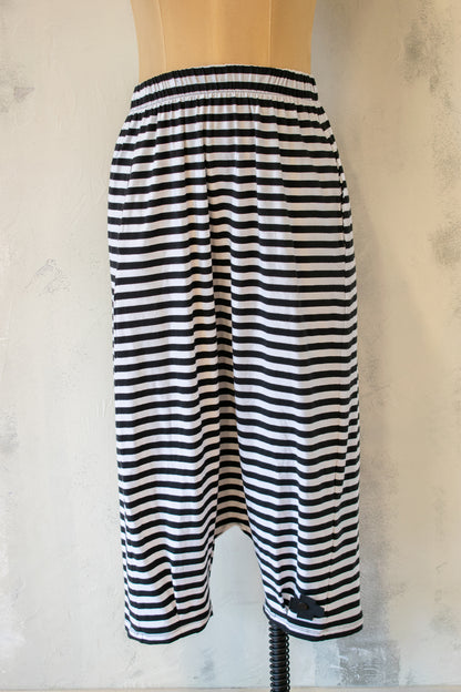 PLU; Stripe Skirt Pant