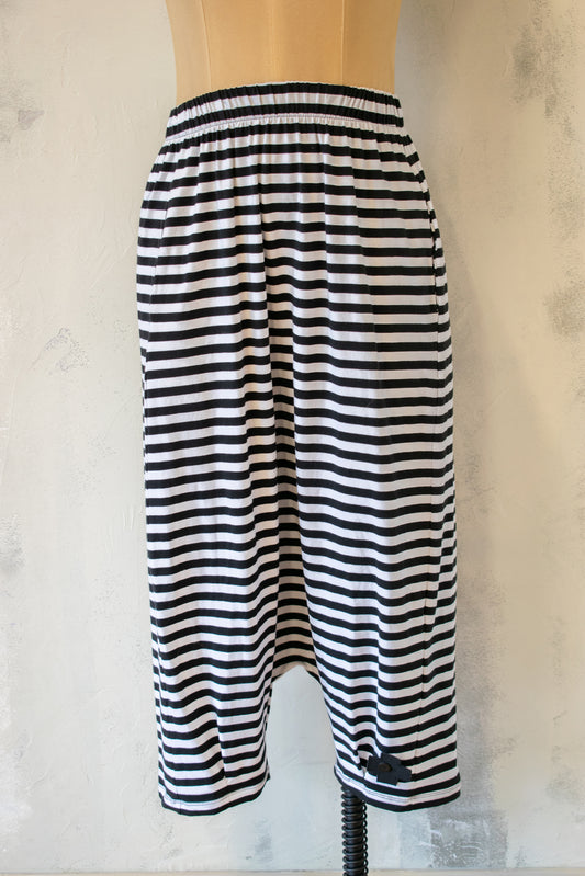 PLU; Stripe Skirt Pant