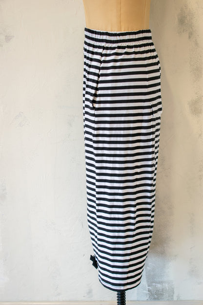 PLU; Stripe Skirt Pant