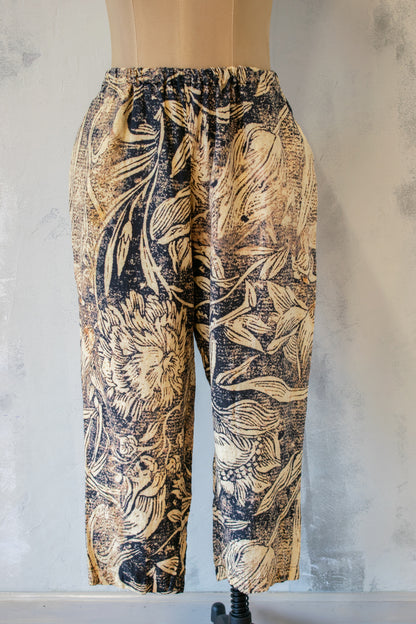 Krista Larson; Ohm Pant in Floral Wheat