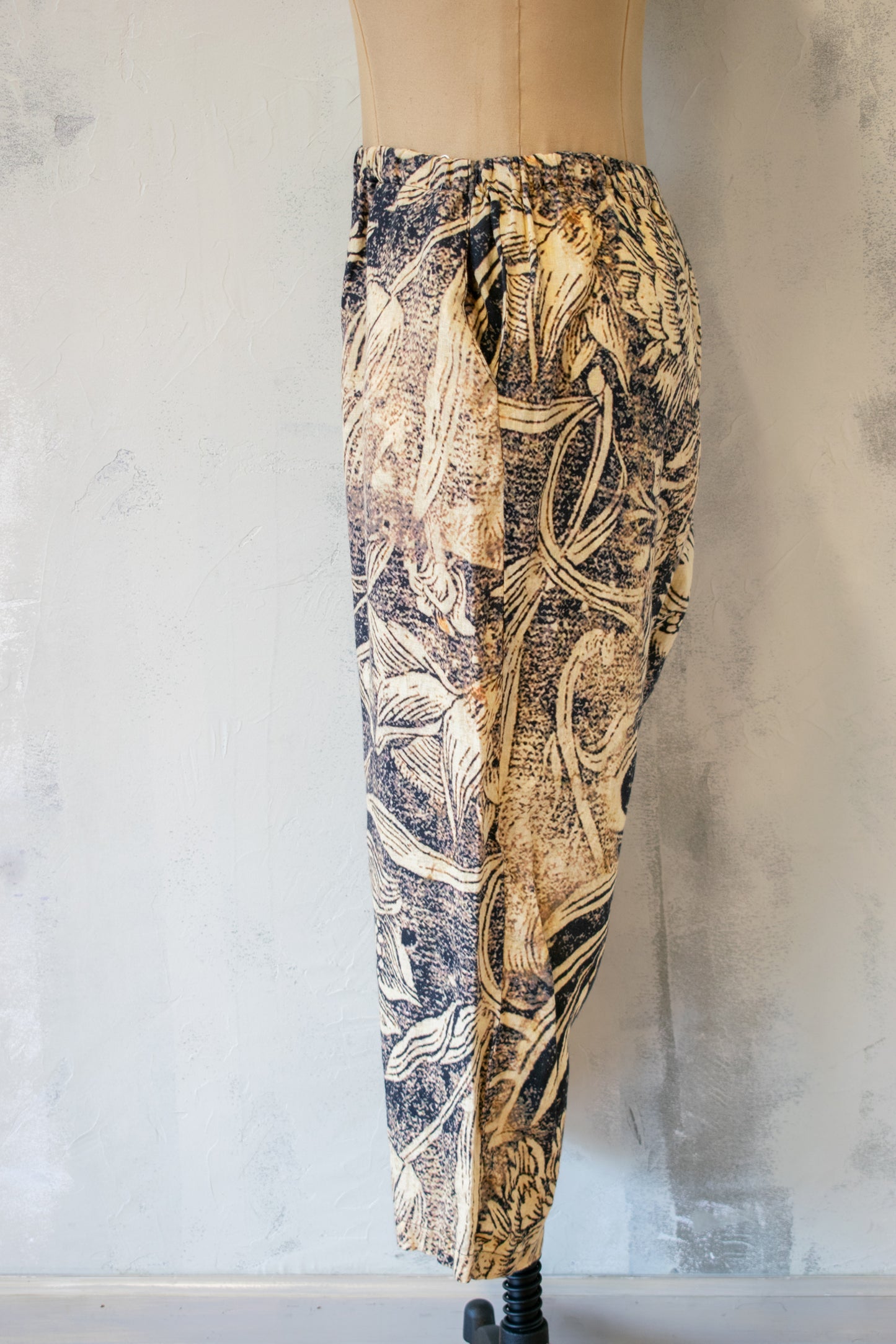 Krista Larson; Ohm Pant in Floral Wheat
