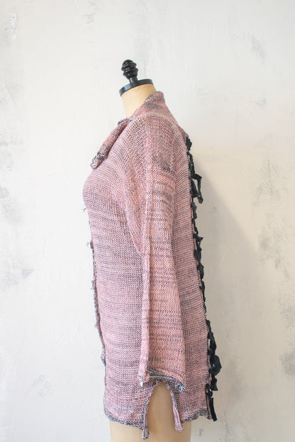 SKIF; Tie Back Cardigan