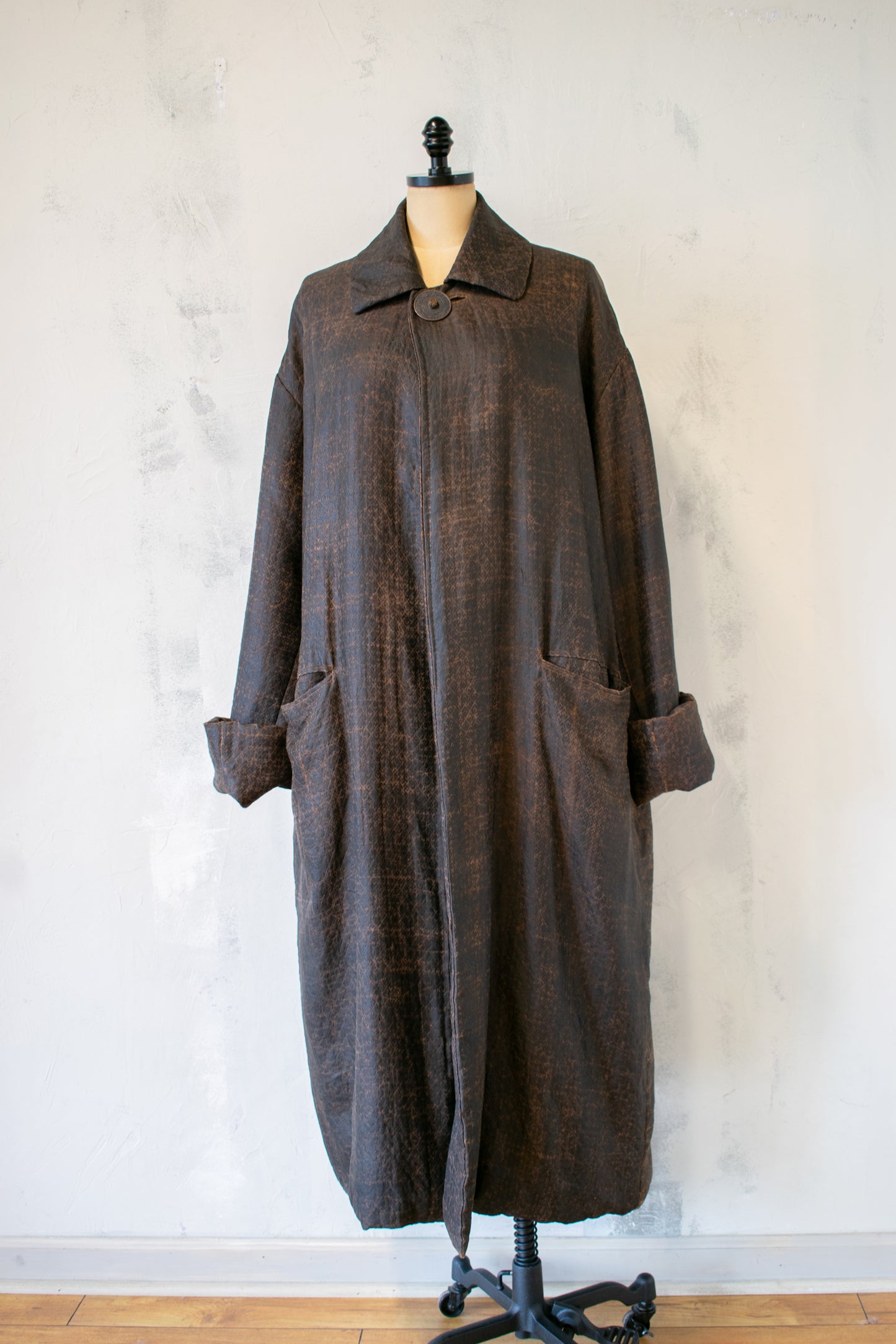Vivienne Tam; Vintage Mud Silk Coat